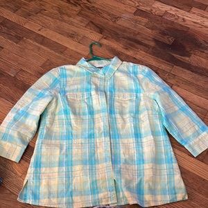 Christopher and Banks 3/4 sleeve blouse